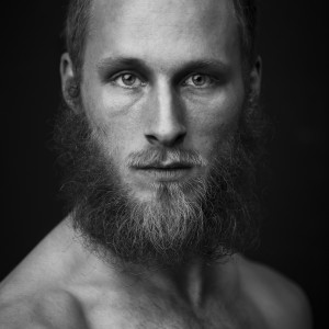 2014 portrait beard BW